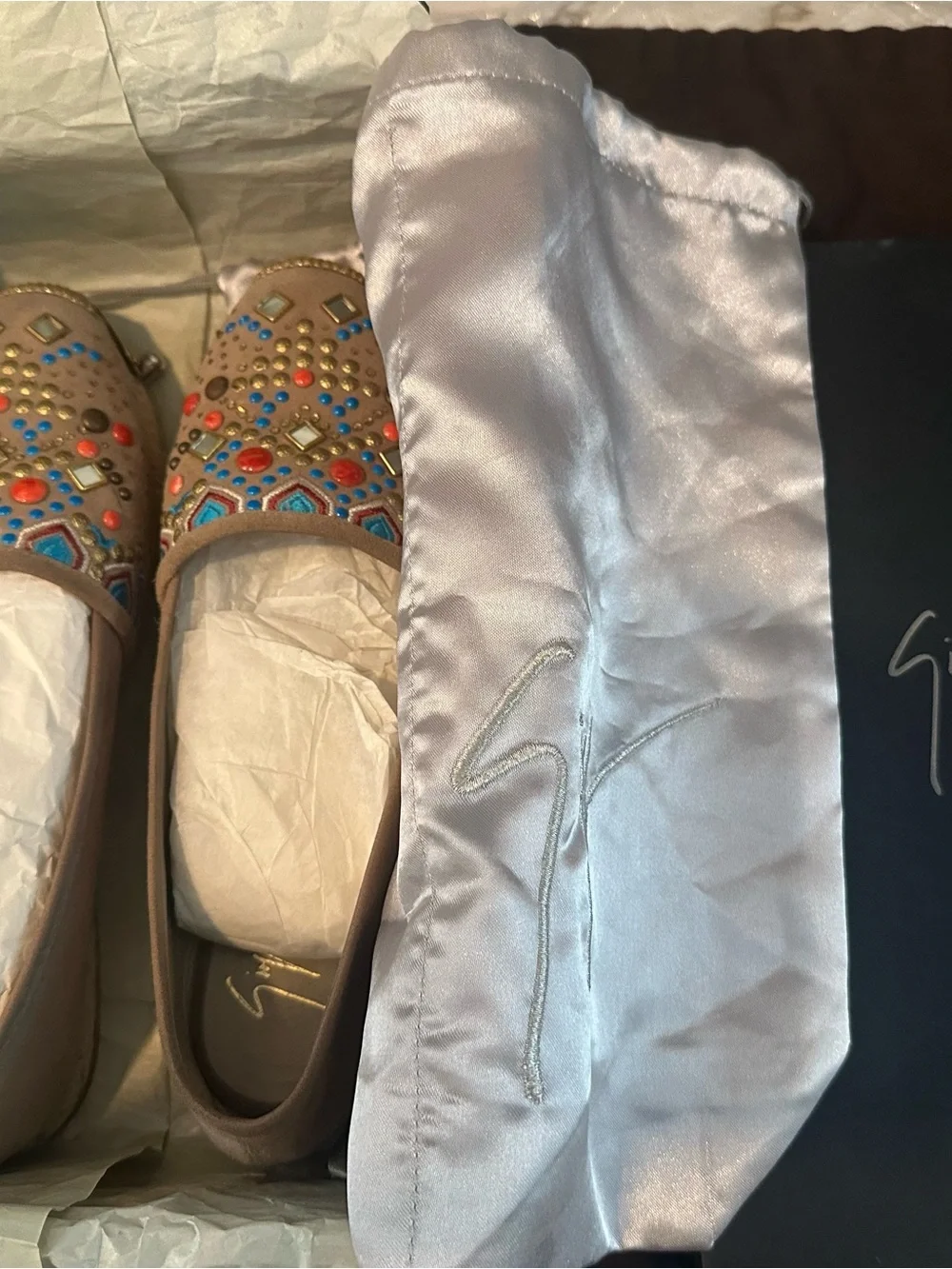 GIUSEPPE ZANOTTI SUEDE ESPADRILLES